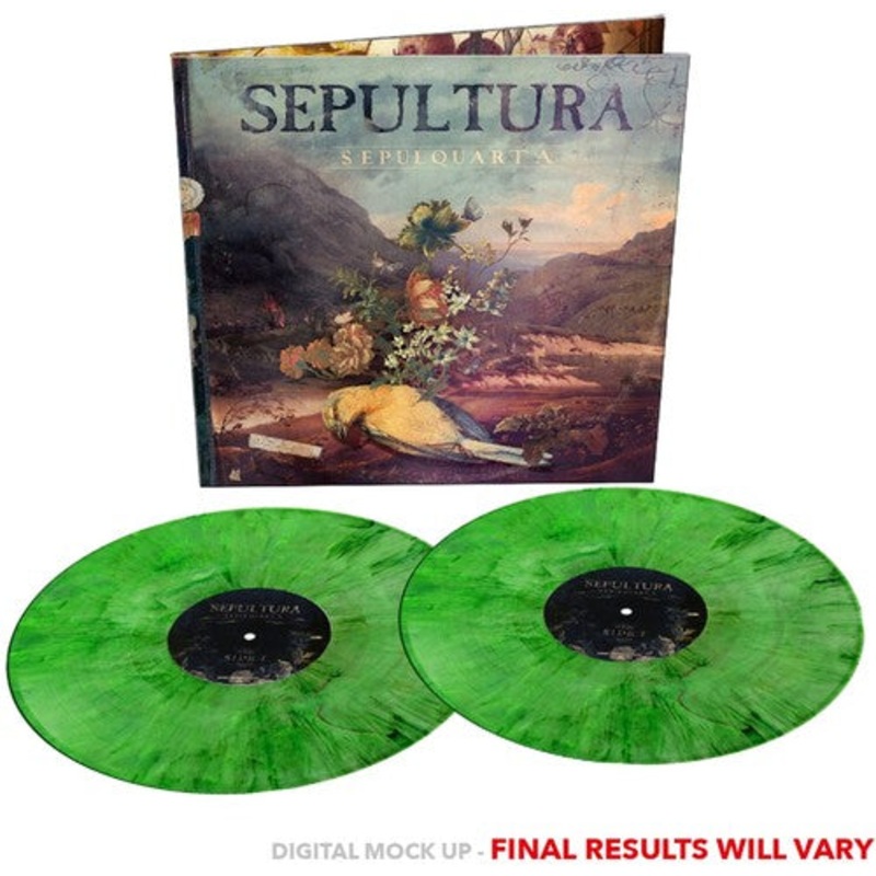 SEPULTURA 'SEPULQUARTA' 2LP (Eco Marbled Vinyl)