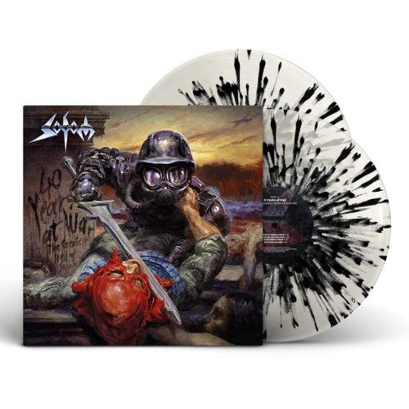 SODOM '40 YEARS AT WAR - THE GREATEST HELL OF SODOM' 2LP (Color Vinyl)