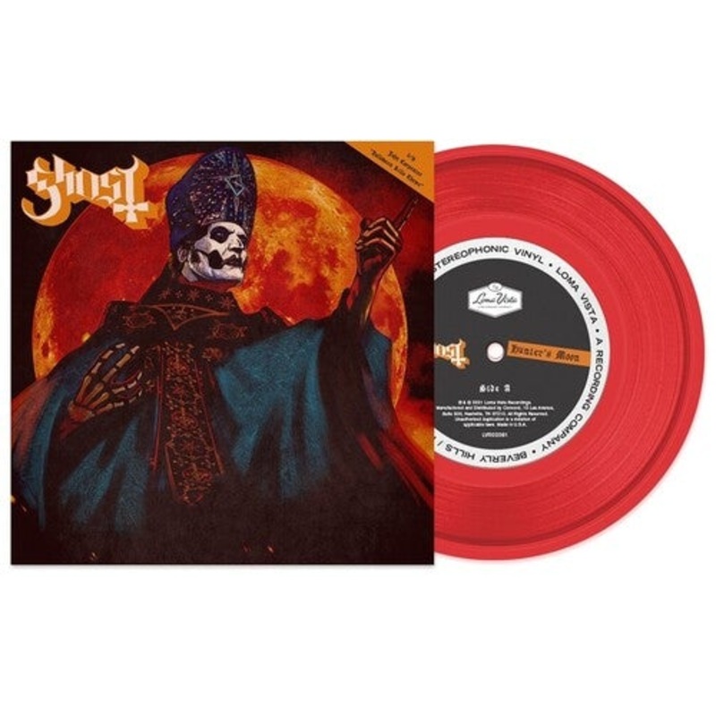 GHOST 'HUNTER'S MOON' 7" (Blood Red Vinyl)