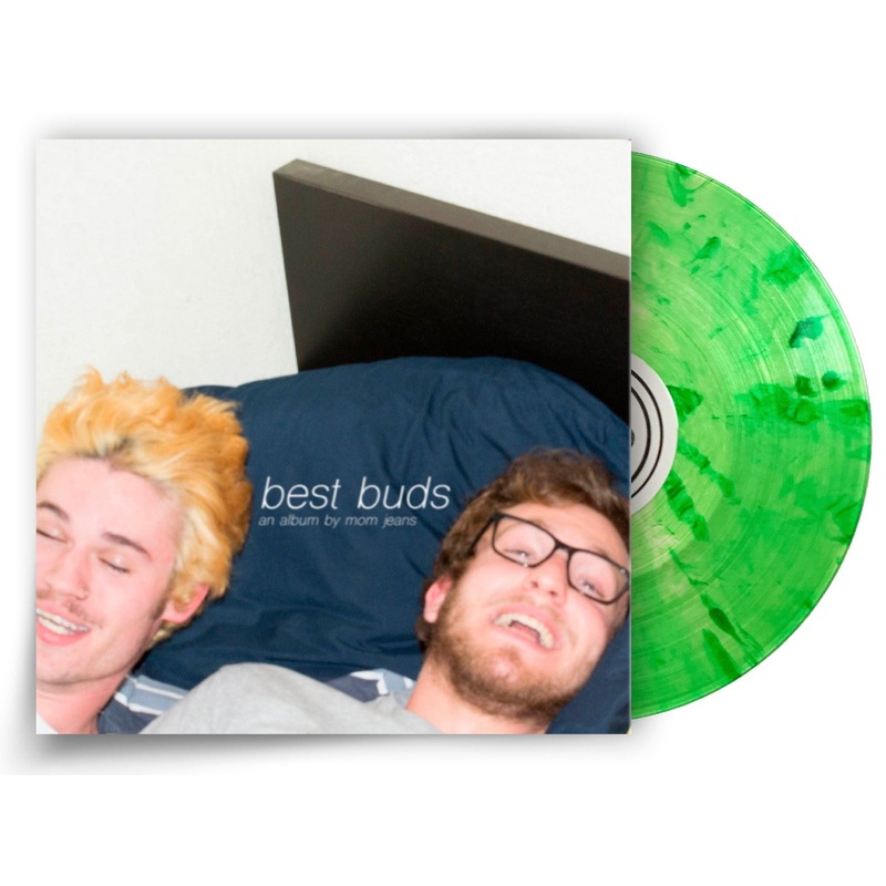 MOM JEANS BEST BUDS LP (Limited Edition Only 500 Made, Light & Dark Green Splatter Vinyl)