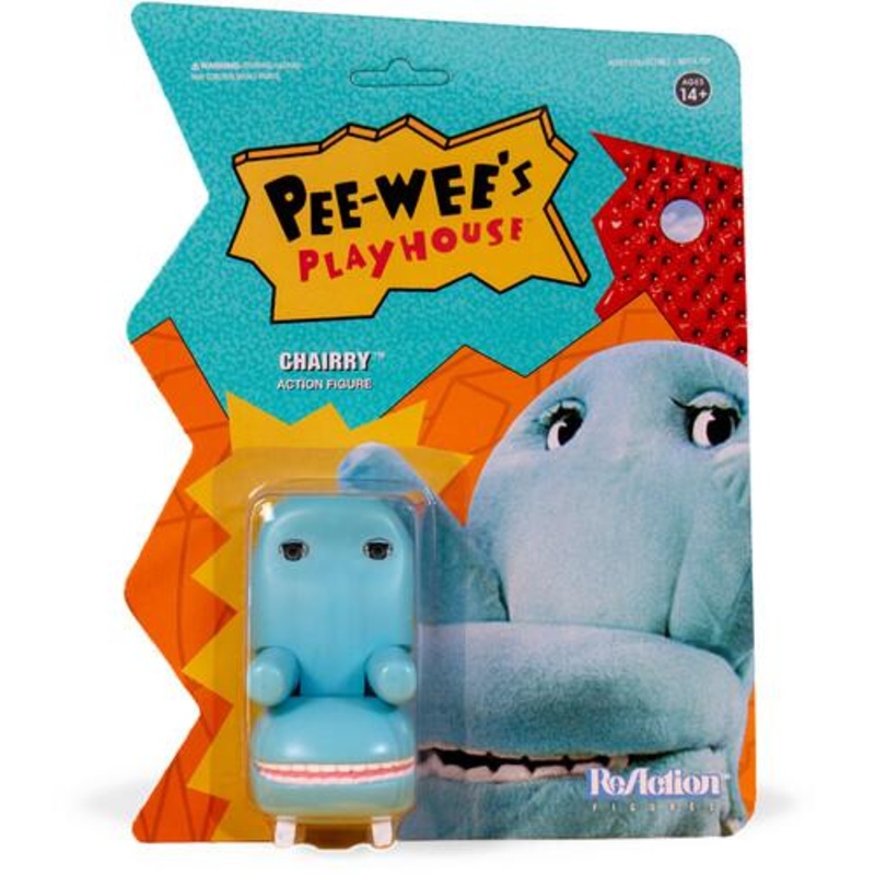 PEE-WEE'S PLAYHOUSE REACTION FIGURE - CHAIRY