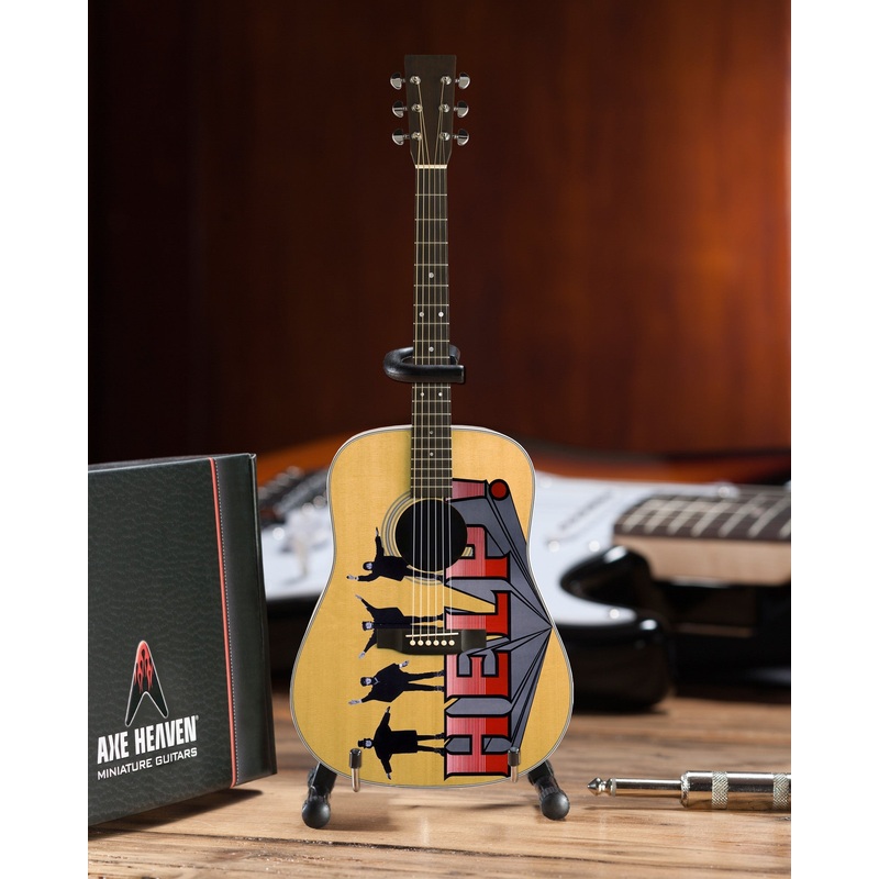 LICENSED FAB FOUR - HELP! TRIBUTE MINI ACOUSTIC - RADIO DAYS
