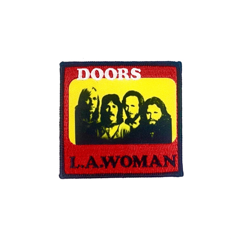 THE DOORS LA WOMAN EMBROIDERED PATCH