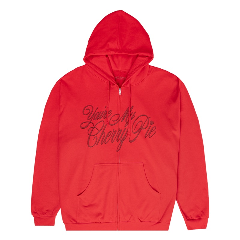 You're My Cherry Pie Zip Hoodie