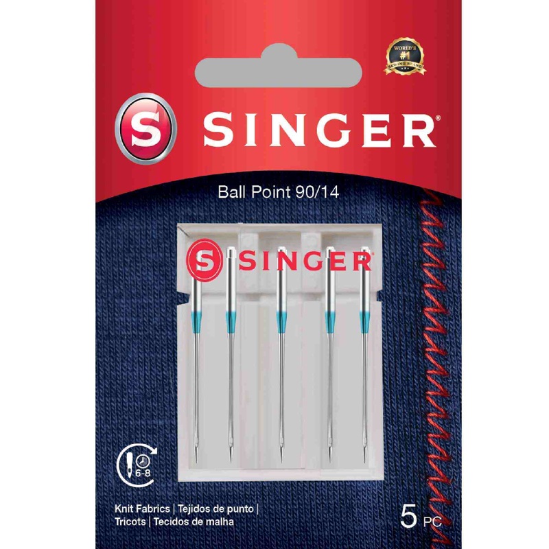 SINGER Ball Point Needles 90/14 5-Pack