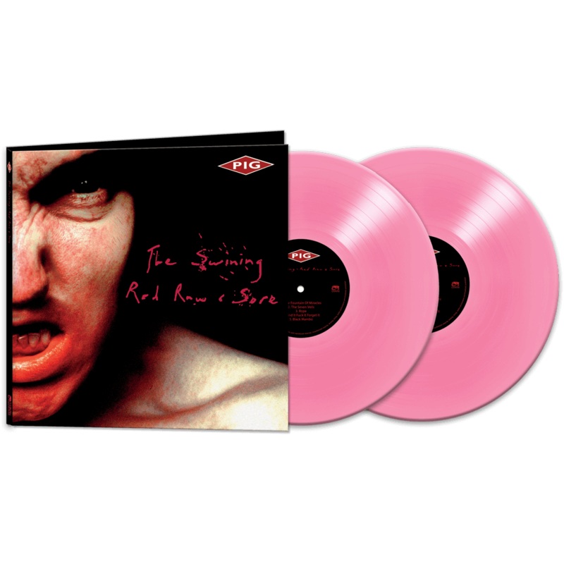PIG - The Swining - Red, Raw & Sore (Pink Double Vinyl)