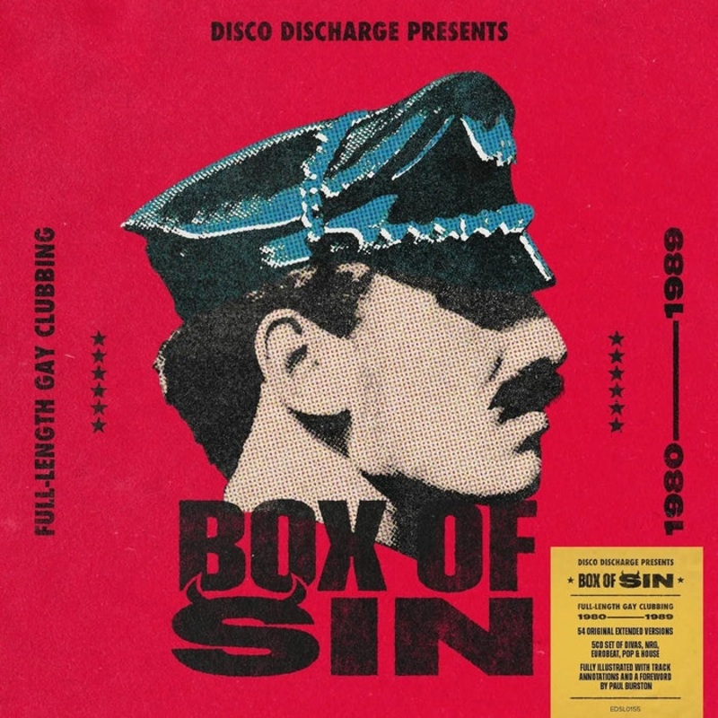 Various Disco Discharge Presents Box Of Sin (Full-Length Gay Clubbing 19801989) (4xLP)