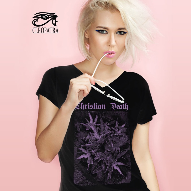 Christian Death (Women's V-Neck Shirt)