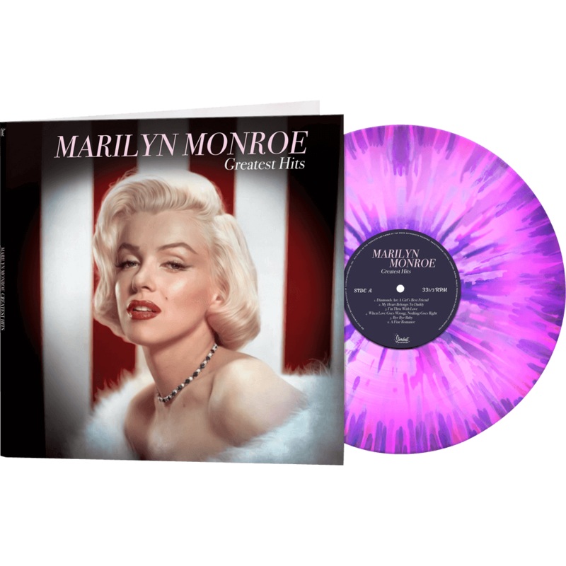 Marilyn Monroe - Greatest Hits (Pink-Purple Splatter Vinyl)