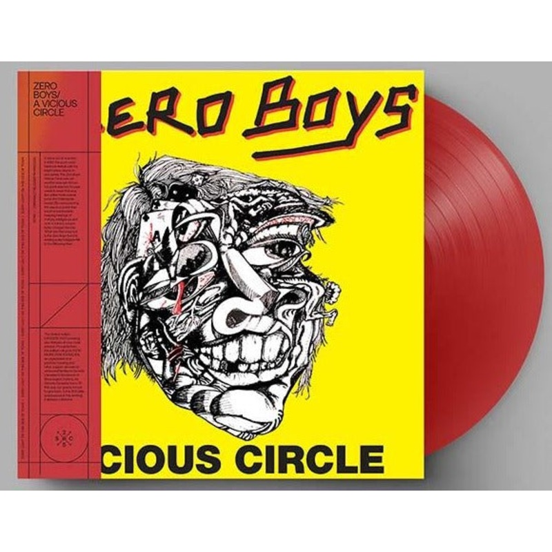 ZERO BOYS 'VICIOUS CIRCLE' LP (Red Vinyl)