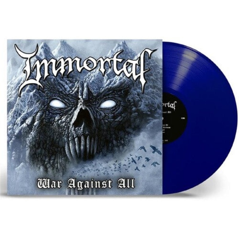 IMMORTAL 'WAR AGAINST ALL' LP (Baltic Blue Vinyl)