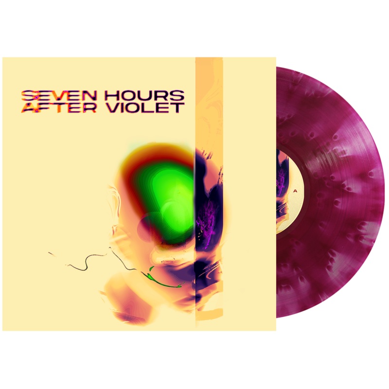 SEVEN HOURS AFTER VIOLET 'SEVEN HOURS AFTER VIOLET' LP (Limited Edition Only 100 Made, Grape Purple & Clear Cloudy Vinyl)