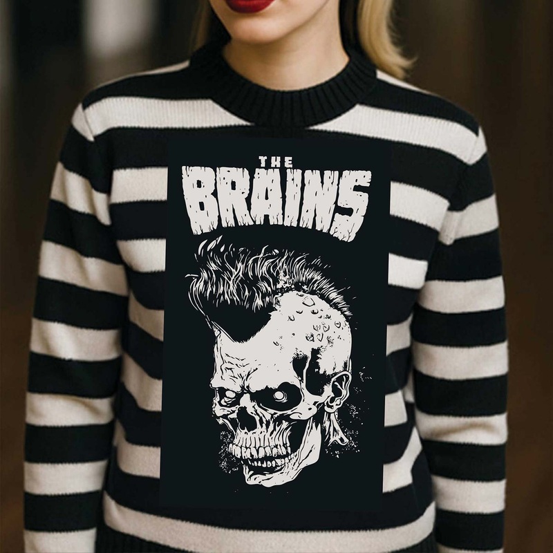 The Brains (Cashmere Blend Knit Sweater)