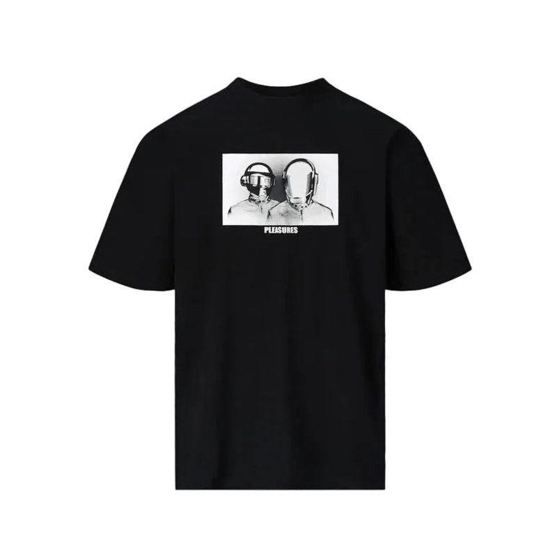 DAFT PUNK x PLEASURES INVERTED T-SHIRT (Black)