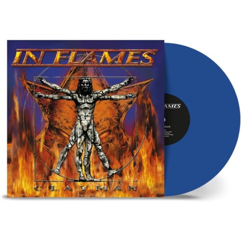IN FLAMES 'CLAYMAN' LP (Blue Vinyl)