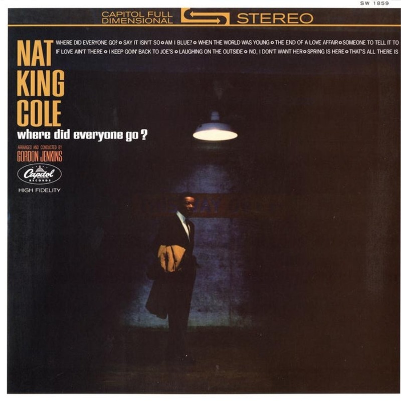 Nat King Cole Where Did Everyone Go? (2xLP, 45RPM, Analogue Productions)