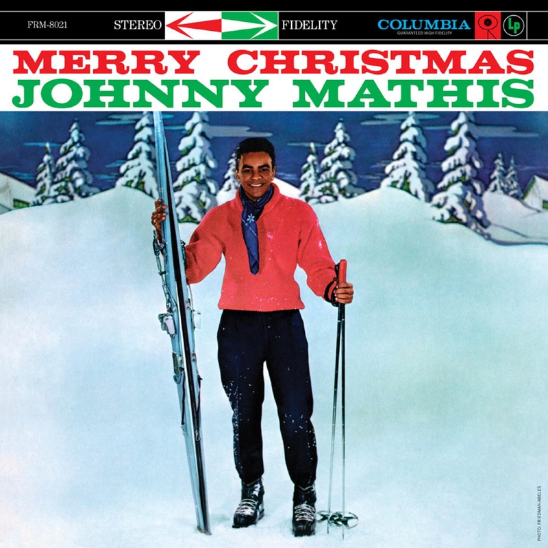JOHNNY MATHIS 'MERRY CHRISTMAS' LP (Christmas Red Vinyl)