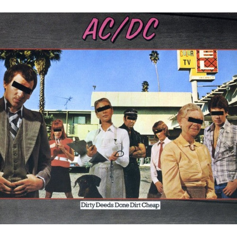 AC/DC 'DIRTY DEEDS DONE DIRT CHEAP' CD