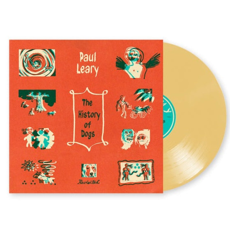 PAUL LEARY 'THE HISTORY OF DOGS, REVISITED' LP (Beer Vinyl)