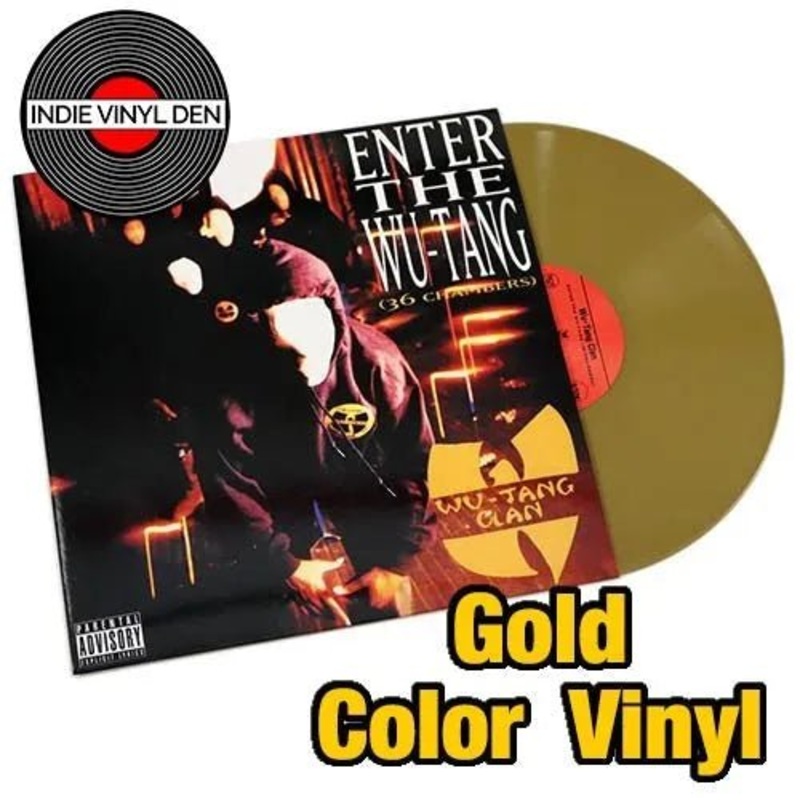 Wu-Tang Clan Enter The Wu-Tang - Gold Color Vinyl Record
