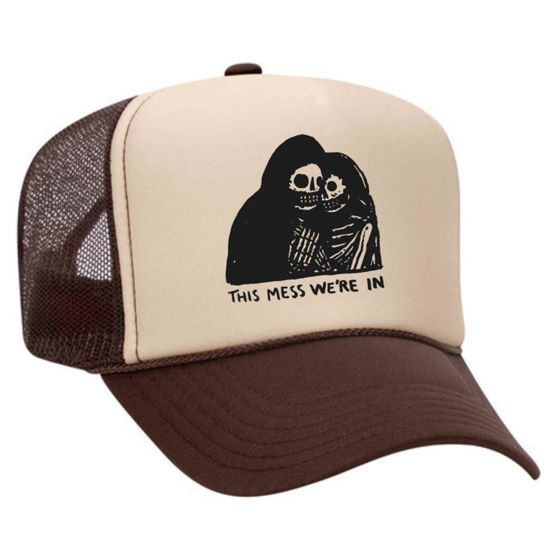 This Mess We're In Trucker Cap - Arlo McKinley - OH BOY RECORDS Brown/Tan