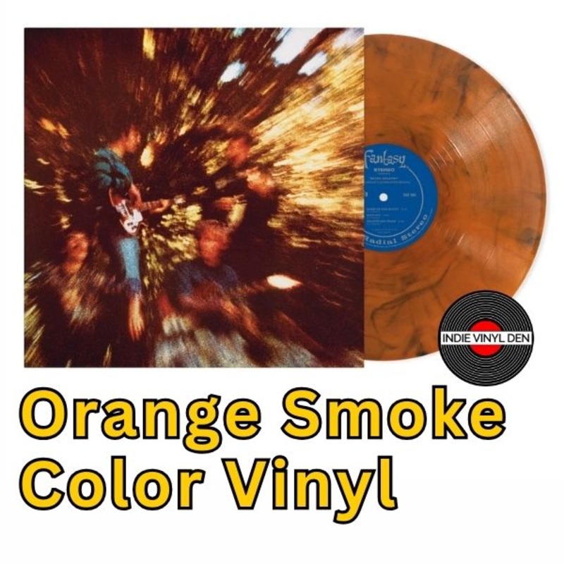 Creedence Clearwater Revival - Bayou Country - Orange Smoke Color Vinyl Record