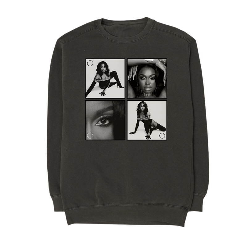 Coco Jones: Coco Tonal Photo Crewneck on Pepper