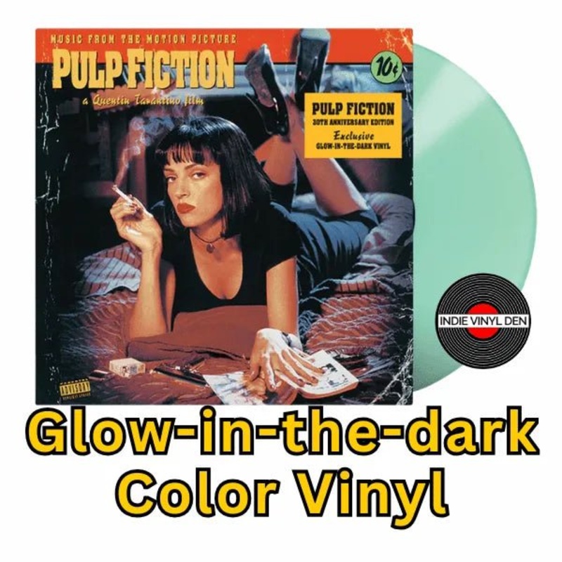 Pulp Fiction - Original Motion Picture Soundtrack - Glow-in-the-dark Color Vinyl Record