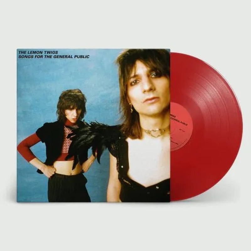 Lemon Twigs Songs For The General Public Red Color Vinyl Record