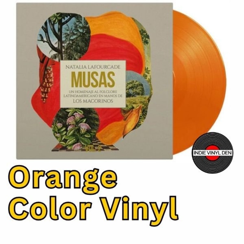 Natalia Lafourcade - Musas Vol. 2 - 180g Translucent Orange Color Vinyl Record