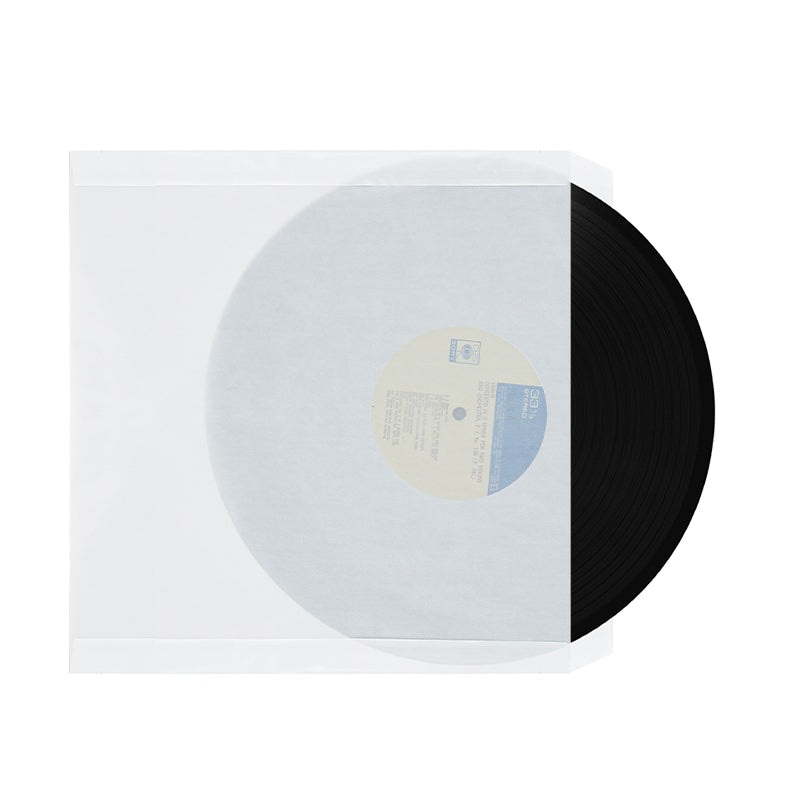 Glassine Paper LP Record Inner Sleeves - Pack of 10