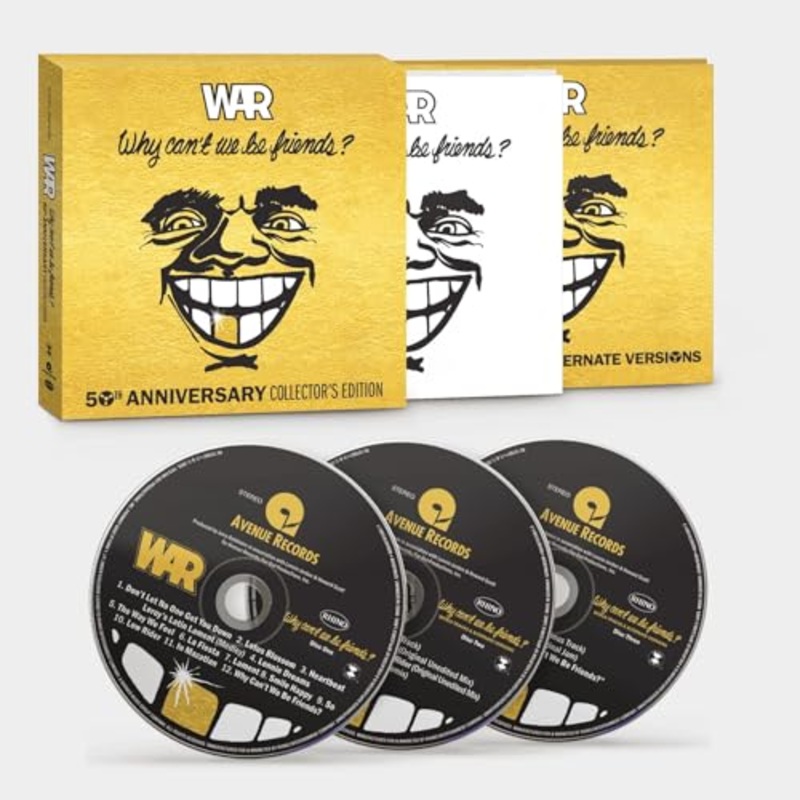 War * Why Can'T We Be Friends? (50Th Anniversary Collector'S Edition) - New CD