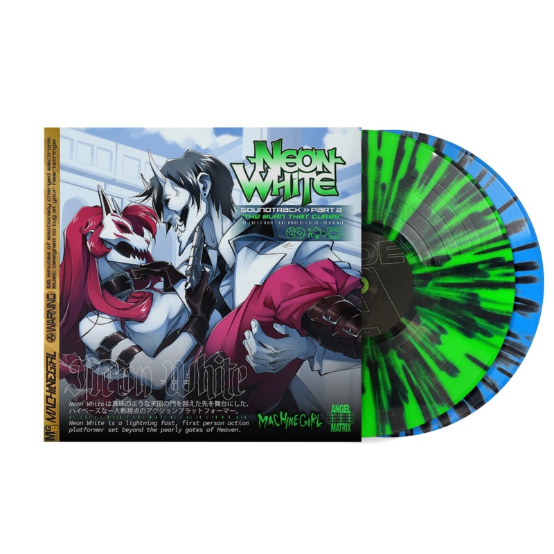 Neon White Soundtrack Part 2 "The Burn That Cures" - Machine Girl (2xLP Vinyl Record)