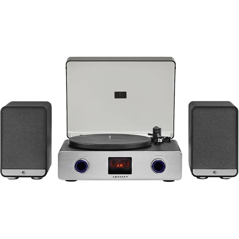 Crosley C92 Record Player With Speakers - Black