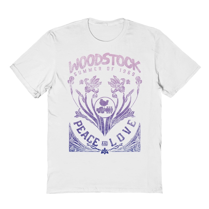 Goodie Two Sleeves Woodstock Peace and Love T-Shirt