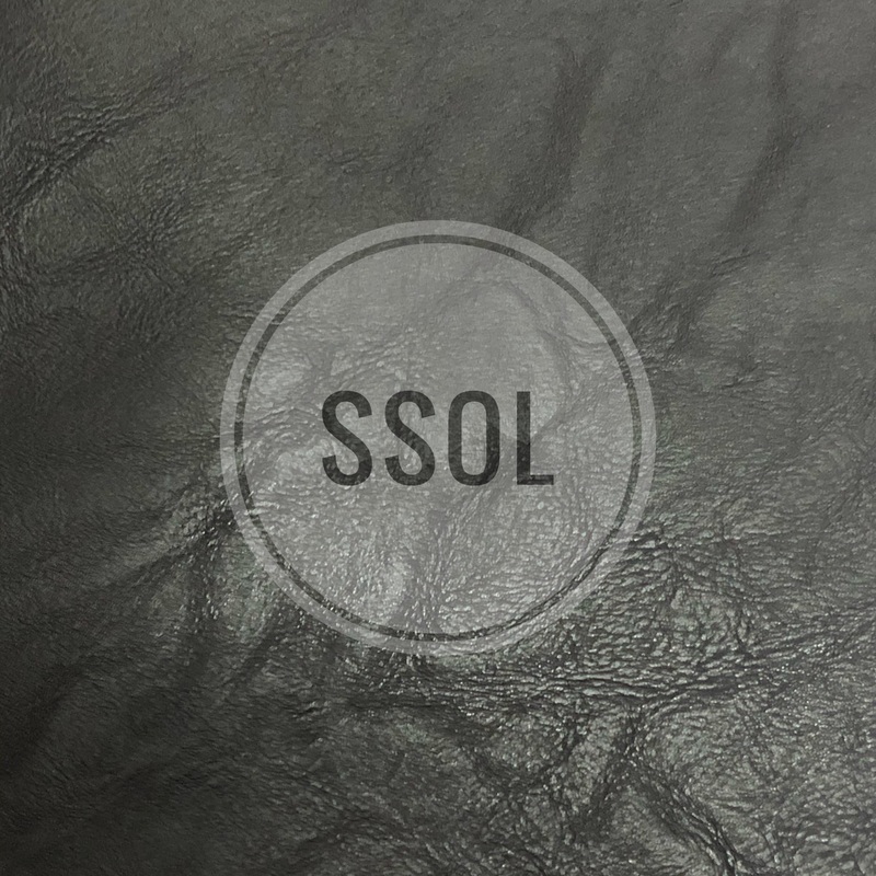 Vinyl/PU Leather - Solid Faux Ele 01 (Black)
