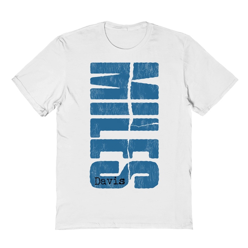 Goodie Two Sleeves Miles Davis Miles Fracture White T-Shirt