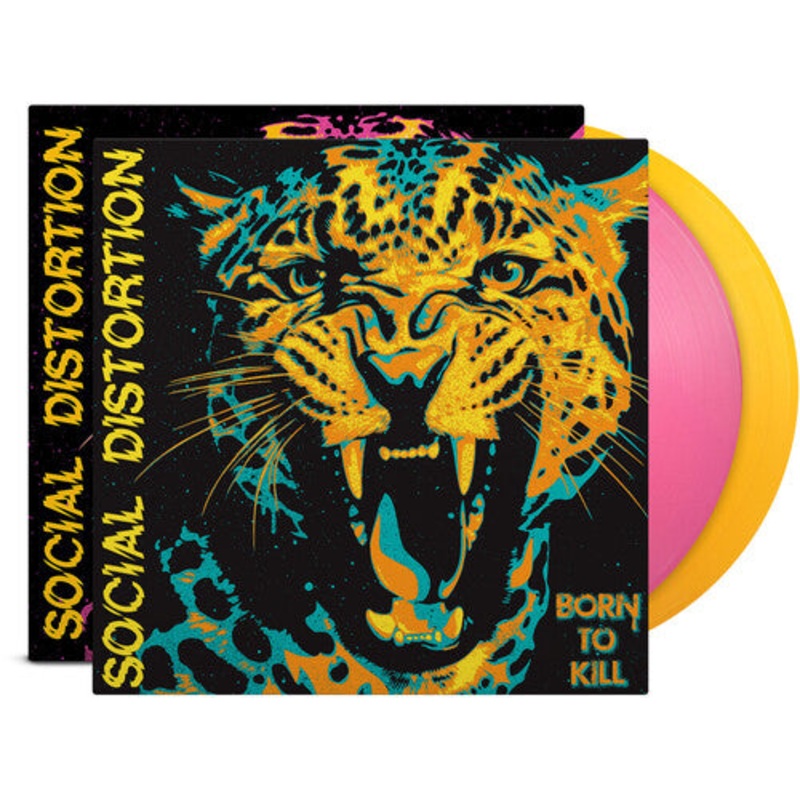 PREORDER: SOCIAL DISTORTION- BORN TO KILL (IEX COLORED LP)