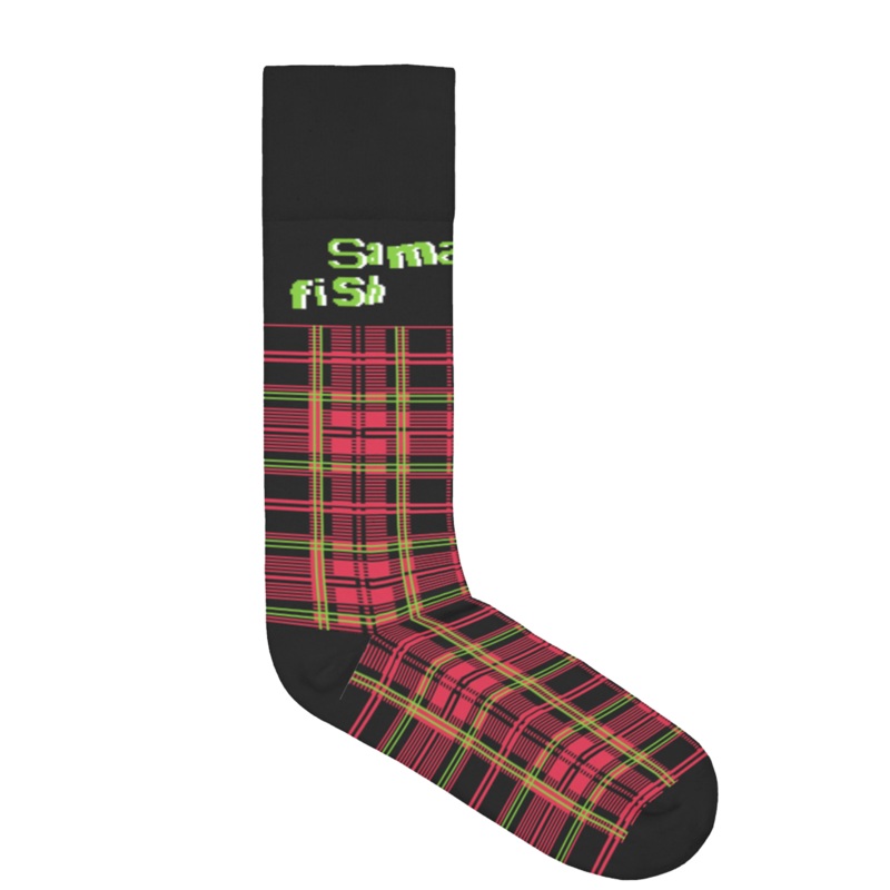 Samantha Fish Plaid Holiday - Socks