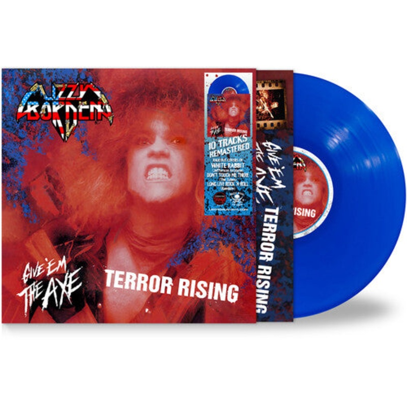 PREORDER: LIZZY BORDEN- GIVE 'EM THE AXE & TERROR RISING (COLORED LP)