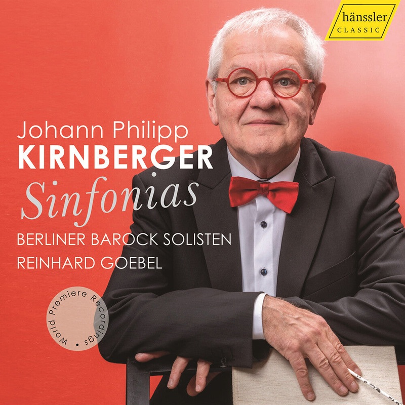 Berliner Barock Solisten - Johann Philipp Kirnberger: Sinfonias - World Prem CD (Preorder: Ships May 1, 2026)