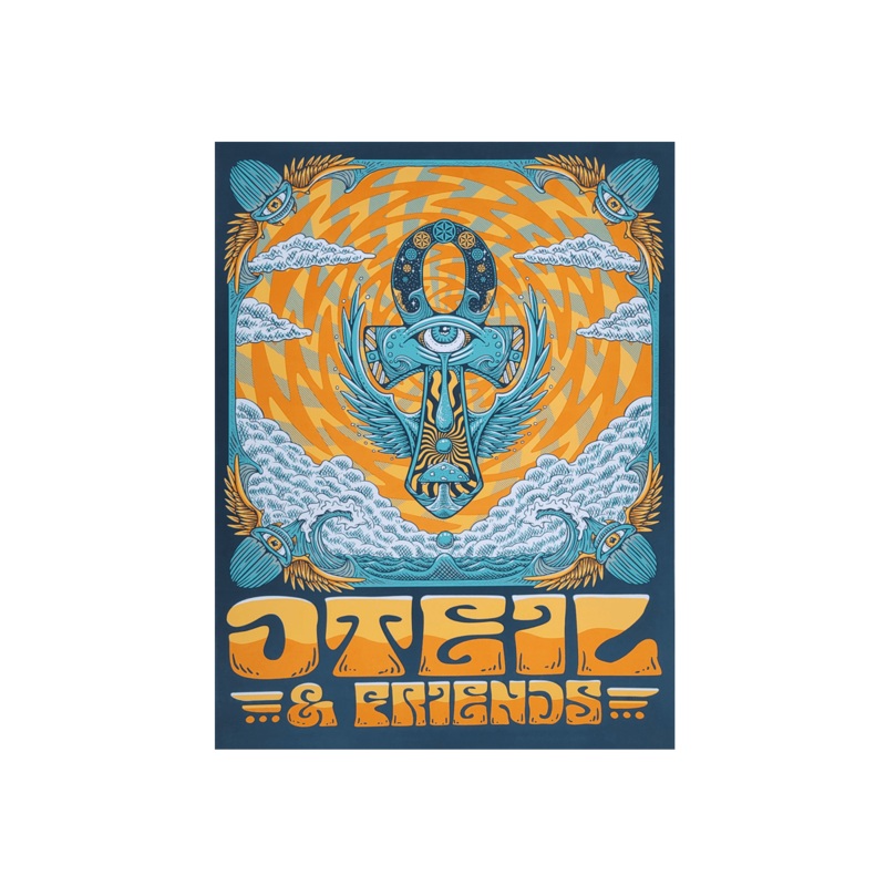 2022 Oteil & Friends Live at the Neptune Seattle Poster, Large Text