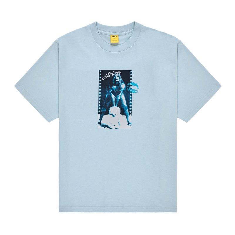 GIRL DOG TEE by GOLF WANG Dark Brown