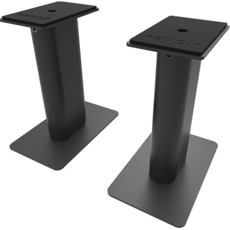 Kanto Sp9 Universal Desktop Speaker Stands Black - Kanto SP9 Universal Desktop Speaker Stands - 9 Inch - 2 Pack - Steel (Black)