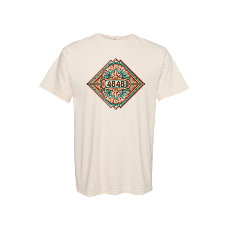 4848 Mandala Tee, Ivory
