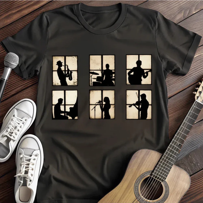 Window Into The Soul T Shirt Black