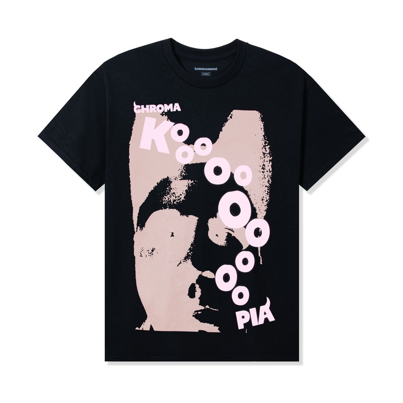 CHROMAKOPIA TOUR TEE - BLACK by GOLF WANG Black