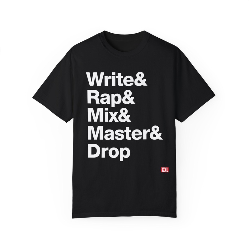 Write & Rap T-Shirt Black