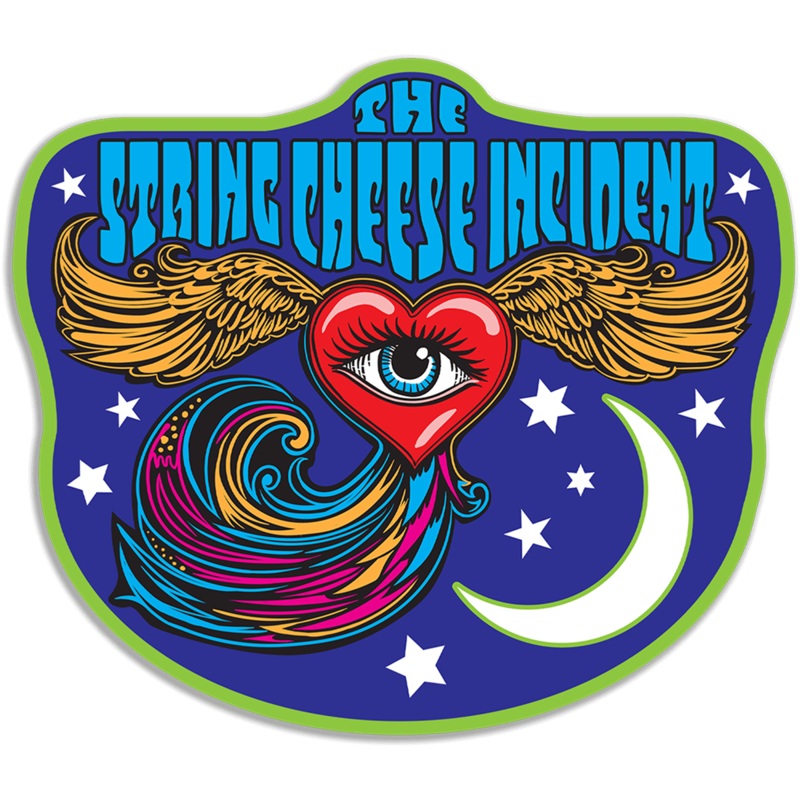 Flying Heart Sticker