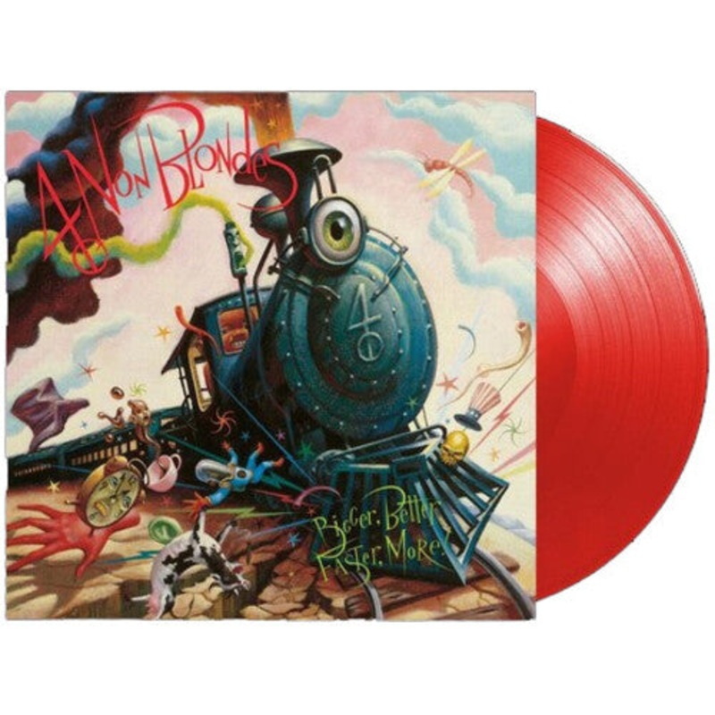 4 Non Blondes - Bigger Better Faster More - Limited Red Vinyl LP (Holland - Import, Limited Edition, Red, Colored Vinyl)